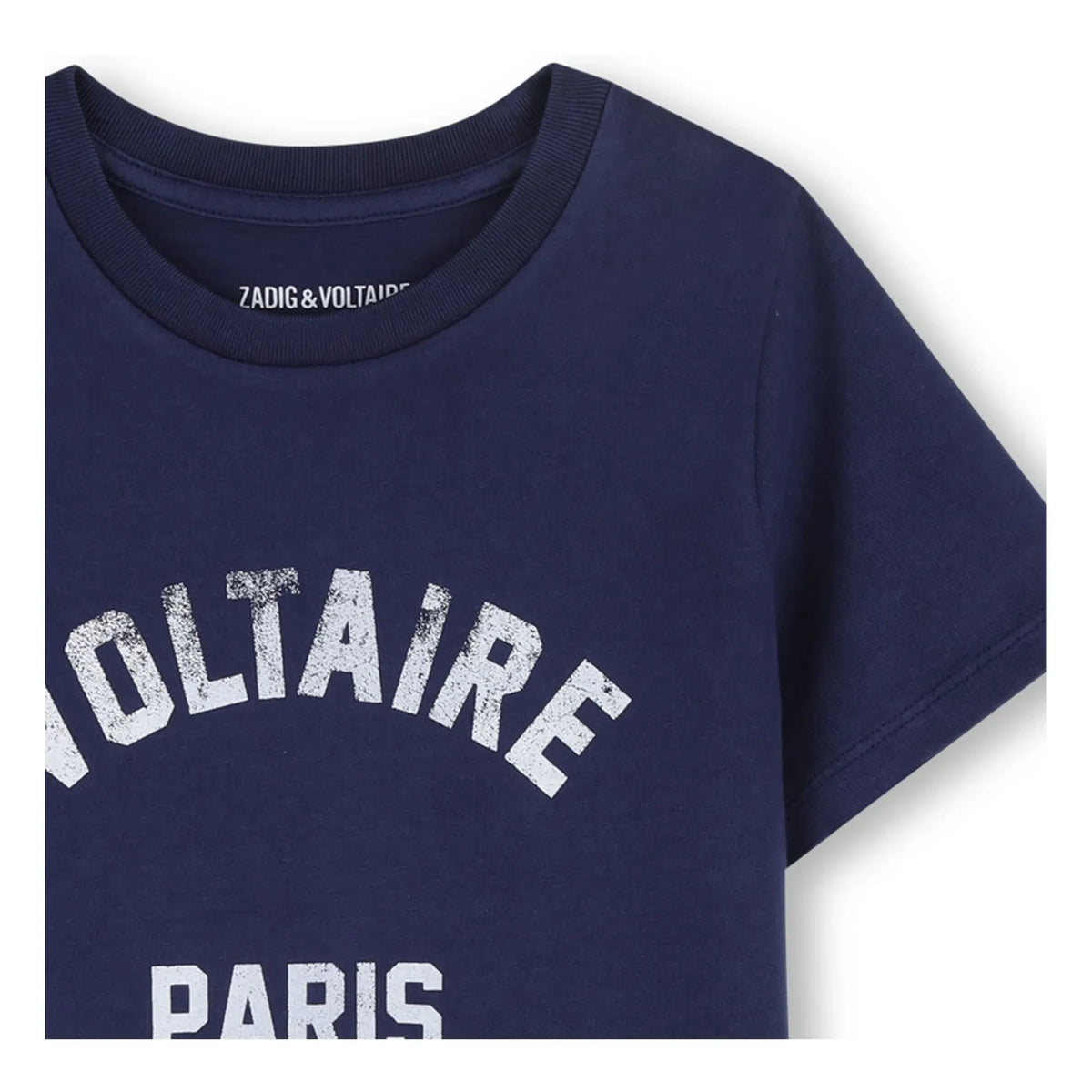Zadig & Voltaire - T-shirt elbise Paris | Koyu Mavi