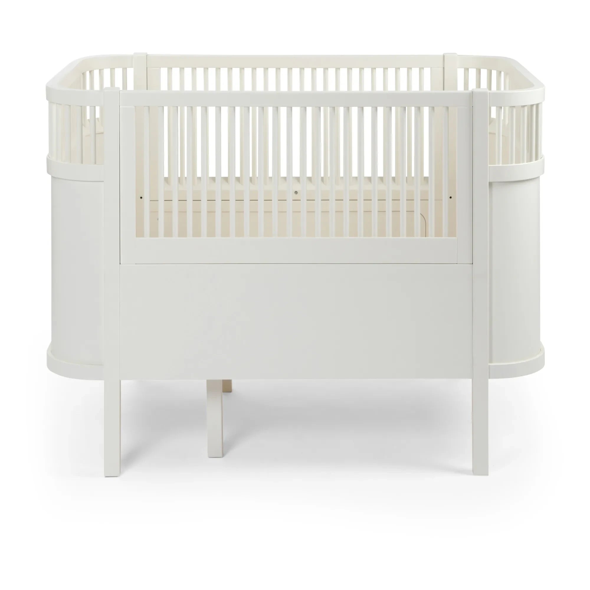 Sebra - Sebra Beech Wood Convertible Bed 70x110 cm | White