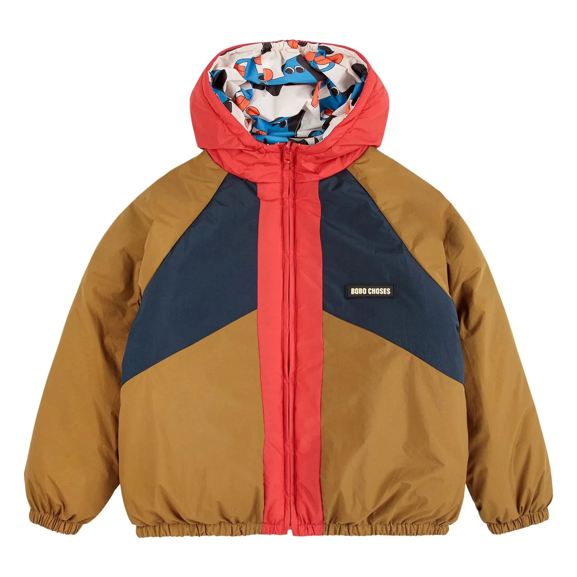 Bobo Choses - Reversible Recycled Fiber Waterproof Jacket | White