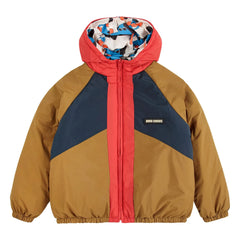 Bobo Choses - Reversible Recycled Fiber Waterproof Jacket | White
