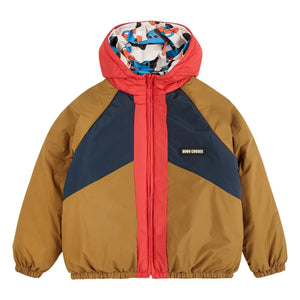 Bobo Choses - Reversible Recycled Fiber Waterproof Jacket | White