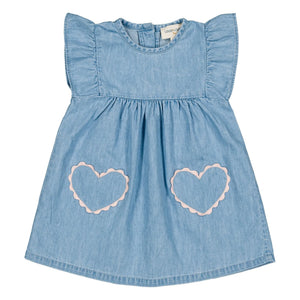 Louis Louise - Ethie Chambray Dress | Light Blue