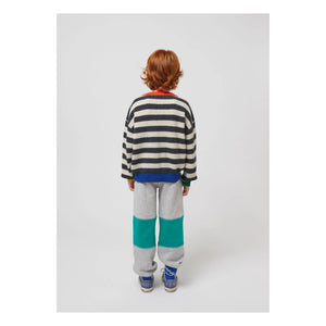 Bobo Choses - Organic Cotton Hair Band Jogger | Heather Gray