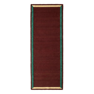 & Tradition - Framed Rug | Burgundy