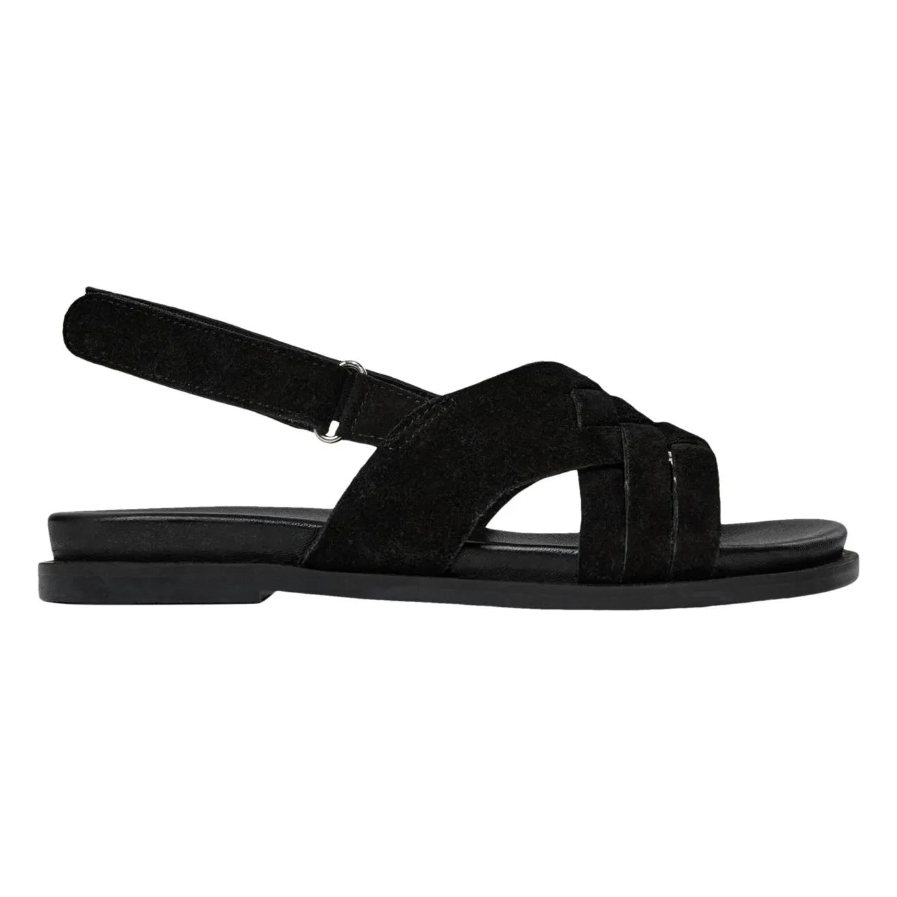 Sofie Schnoor - Suede Silasy sandals | Black