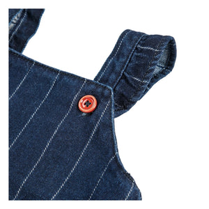 Bobo Choses - Organic Cotton Jean Overalls | Navy Blue