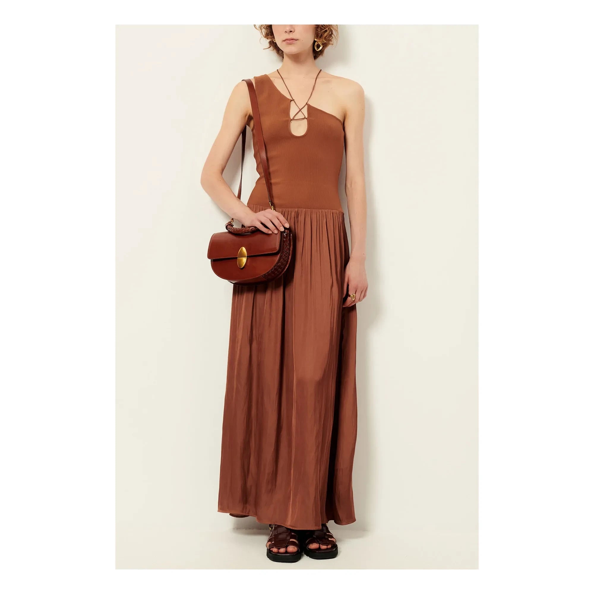 Sessùn - Mambossa Dress | Caramel