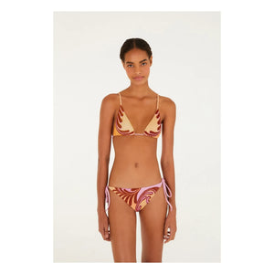 Farm Rio - Arabesque Swimsuit Top | Yellow
