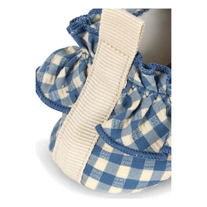 Konges Sløjd - Fresia Checkered Cherry Recycled Fabric Water Shoes | Blue