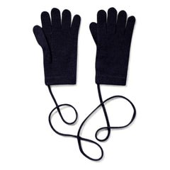 Bompard - Cashmere Gloves | Navy Blue