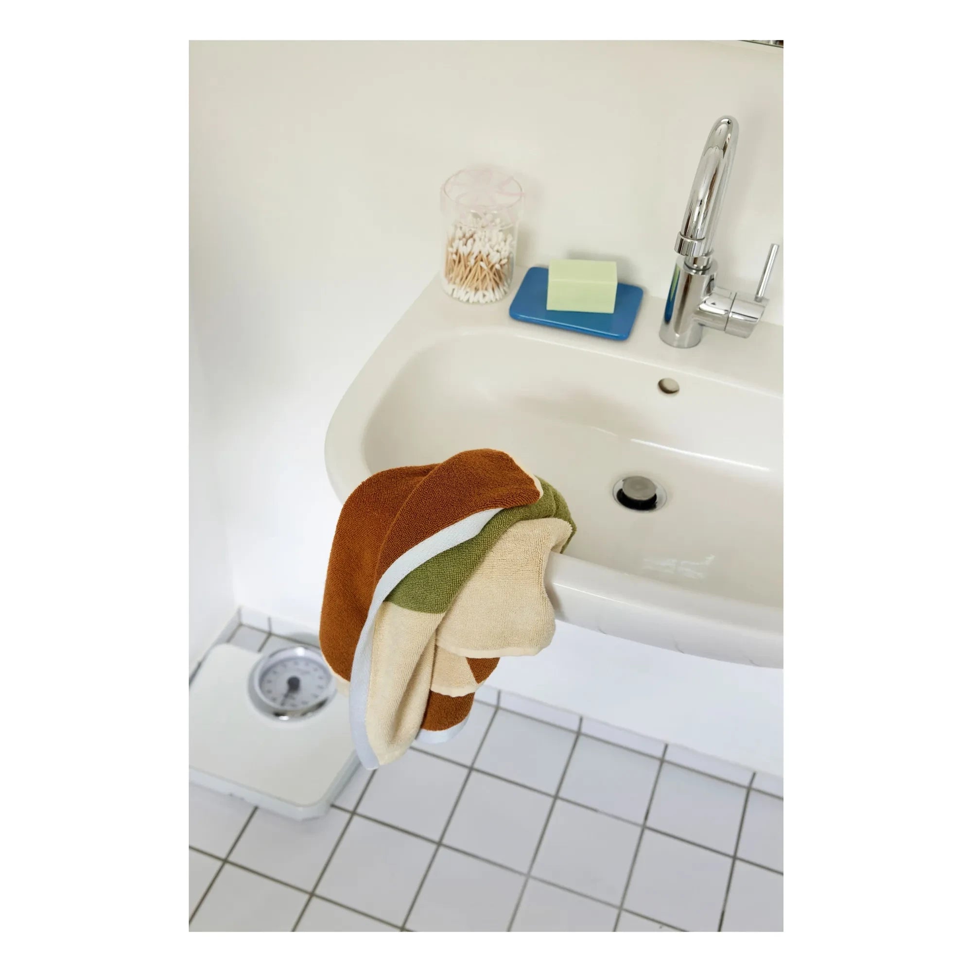Hübsch - Towel Block | Brown
