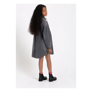 Finger in the Nose - Darlin Denim Dress | Gray Denim