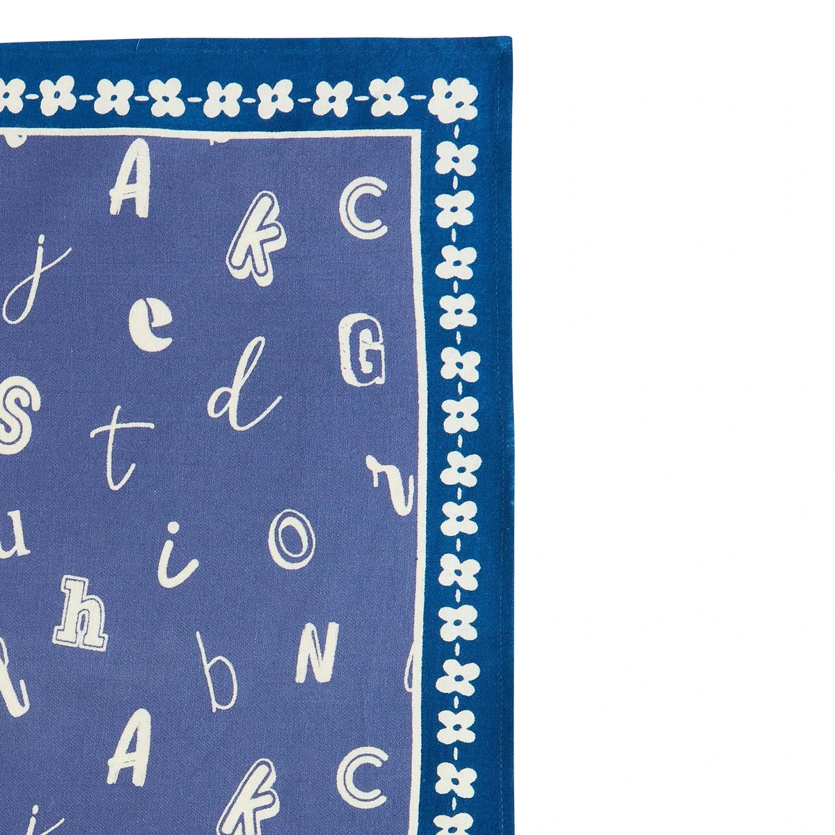 Apaches - Little Manika Alphabet Scarf | Blue
