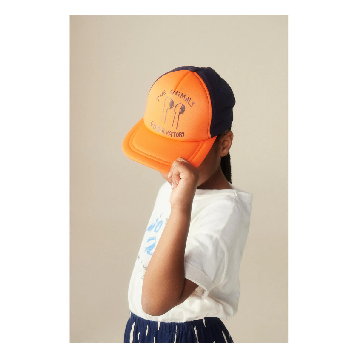 The Animals Observatory - Elastic Hamster Hat | Orange