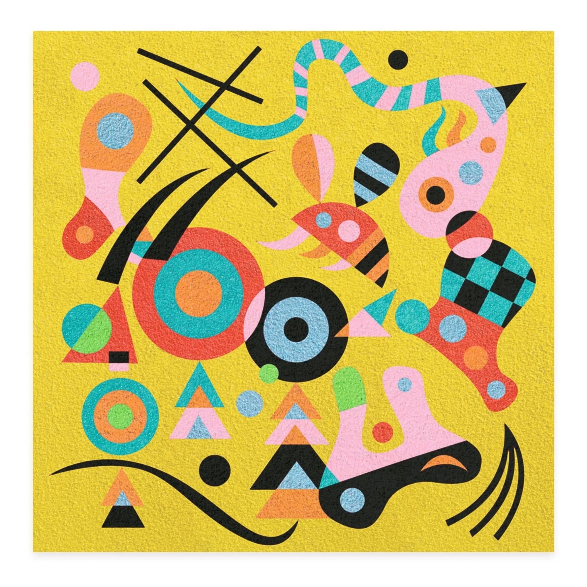 Djeco - Abstract Colorful Sand Activity Set
