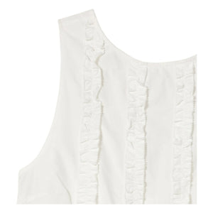 The Tiny Big Sister - Cotton Dress | Off White