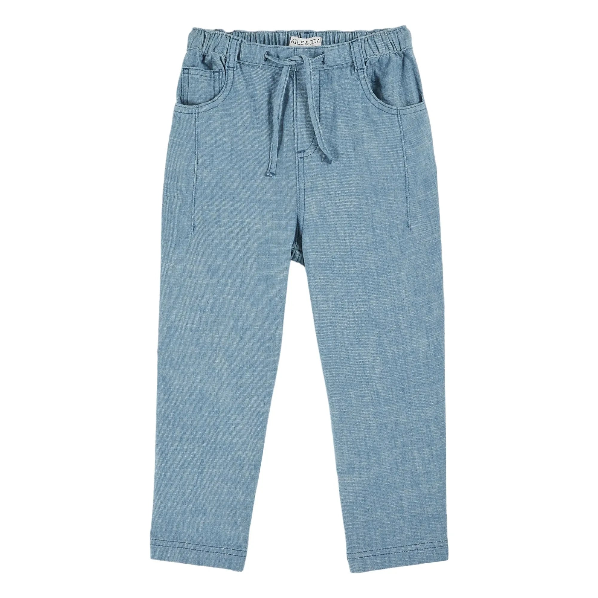 Emile et Ida - Blue Chambray Pants
