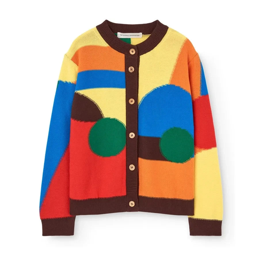 The Animals Observatory - Toucan cardigan | Brown