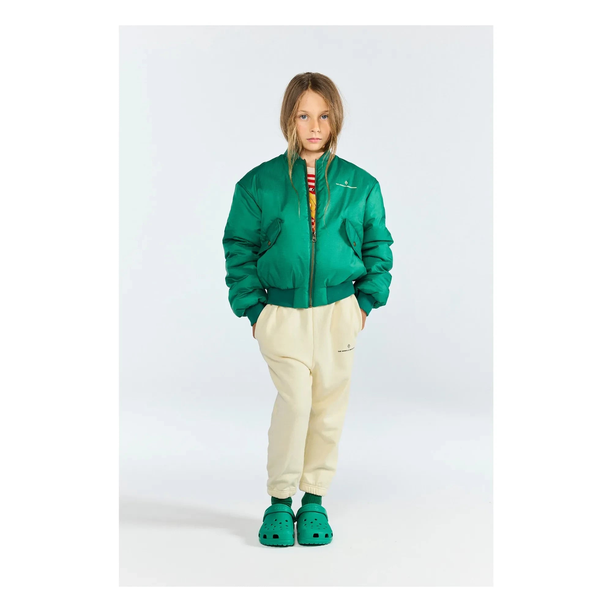The Animals Observatory - Panda Bomber Recycled Fiber | Green