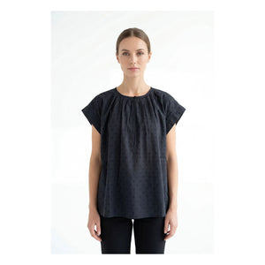 BELLEPIECE - Sistelo Cotton blouse | Gray