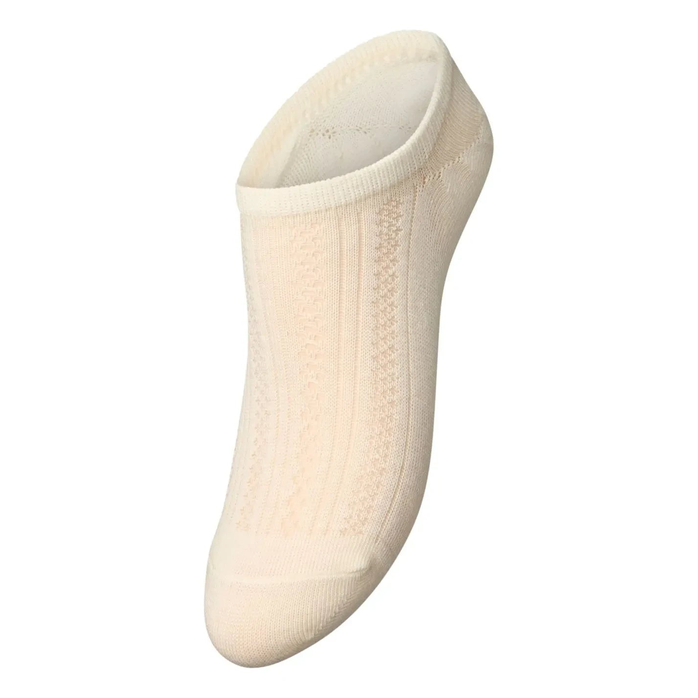 Becksöndergaard - Crochia Cotton Socks | Cream