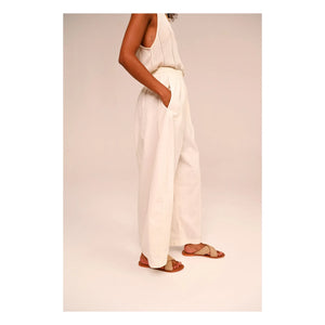 Sacrécoeur - Liam Poplin Pants | Ecru