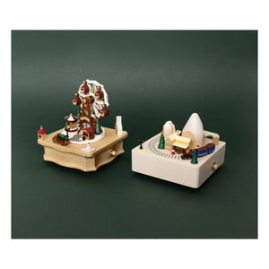 Wooderful Life - Winter Train Wooden Music Box