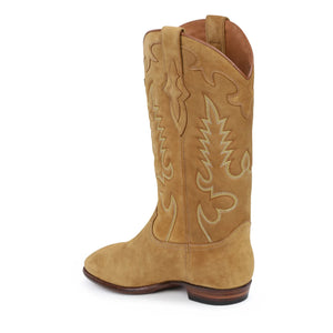 Shiloh Heritage - Midnight Suede Boots | Tan