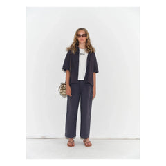 Main Story - Large organic cotton shirt | Charcoal grey
