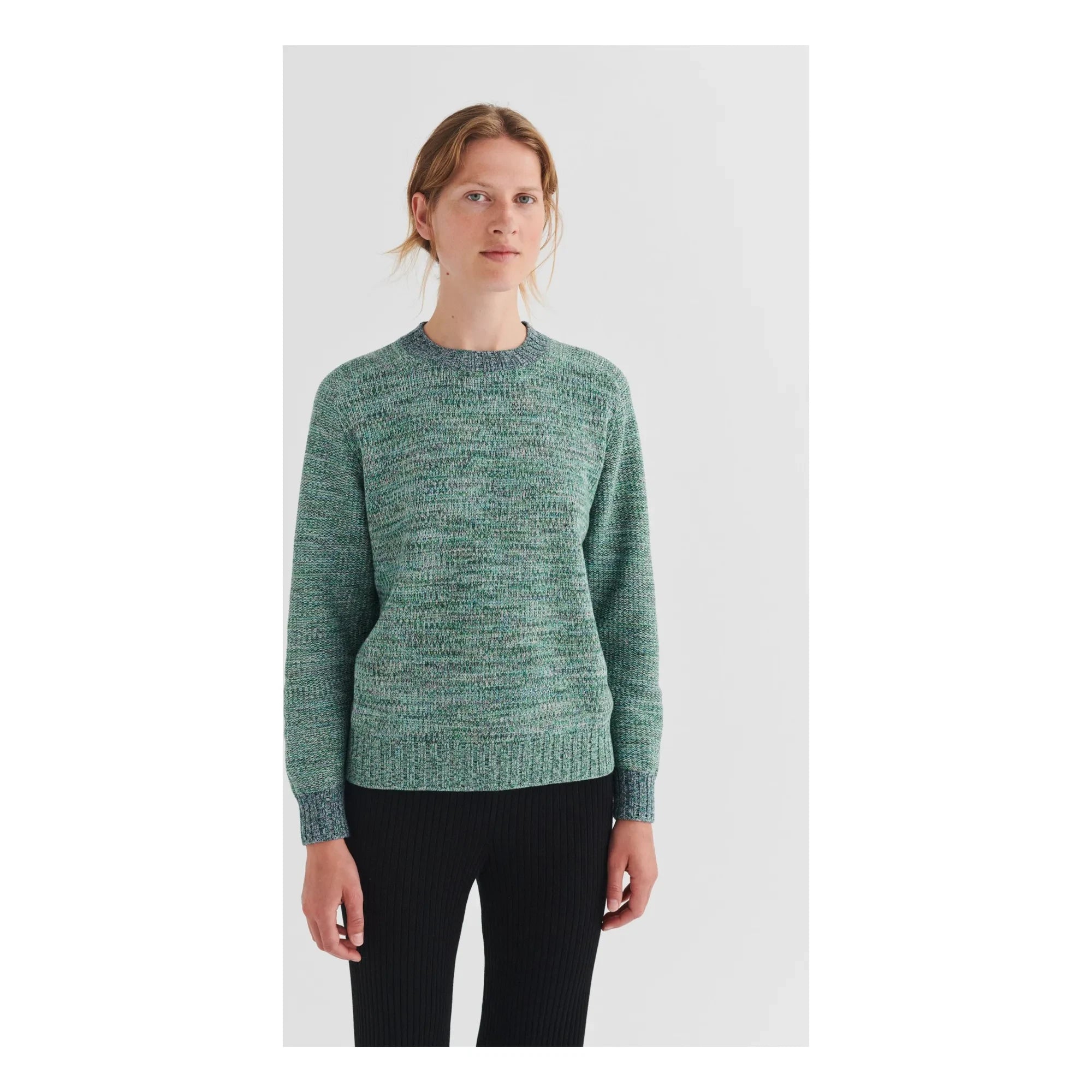 FUB - Mix Sweater | Blue Green