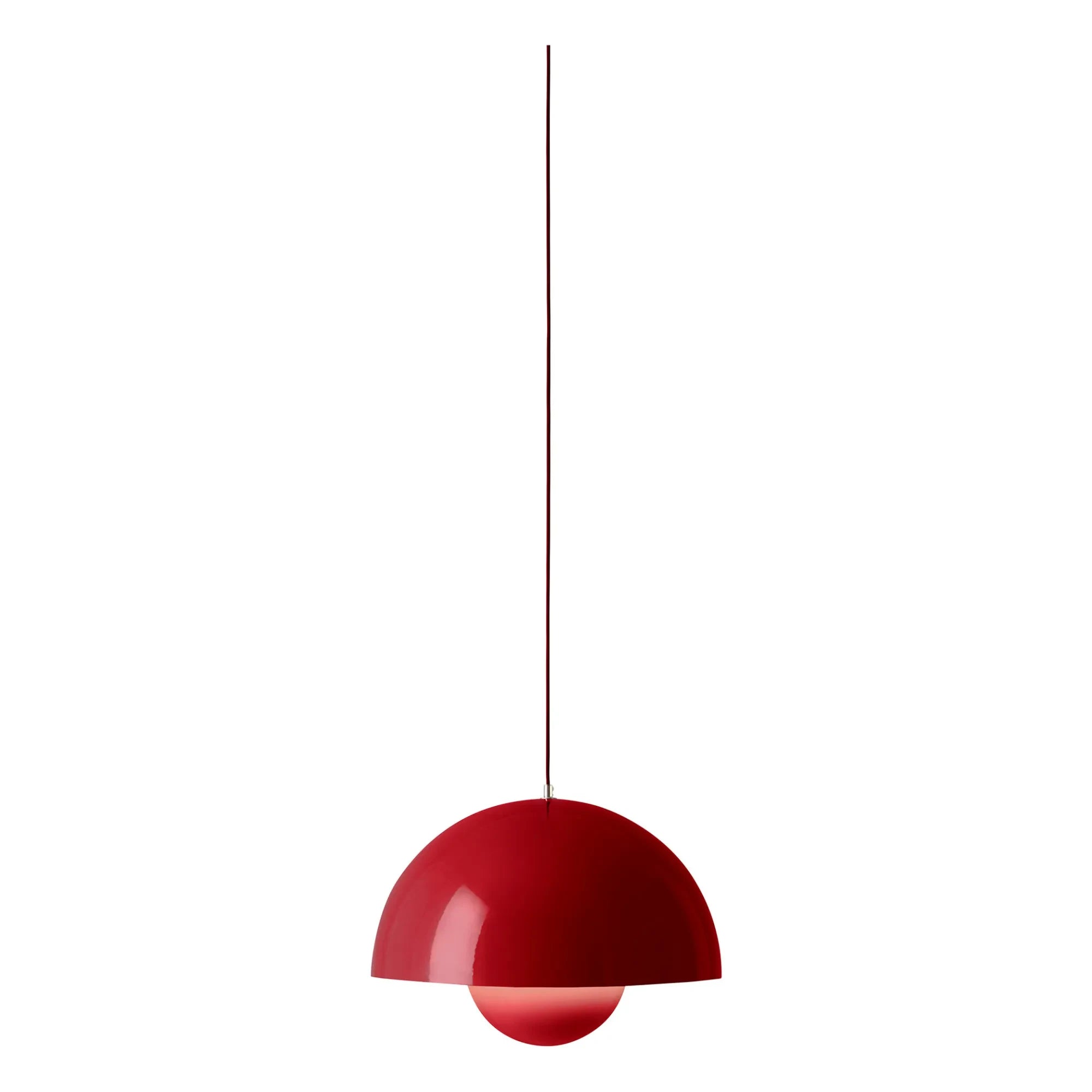 & Tradition - VP2 Flowerpot Pendant Lamp, Verner Panton, 1968 | Vermillion