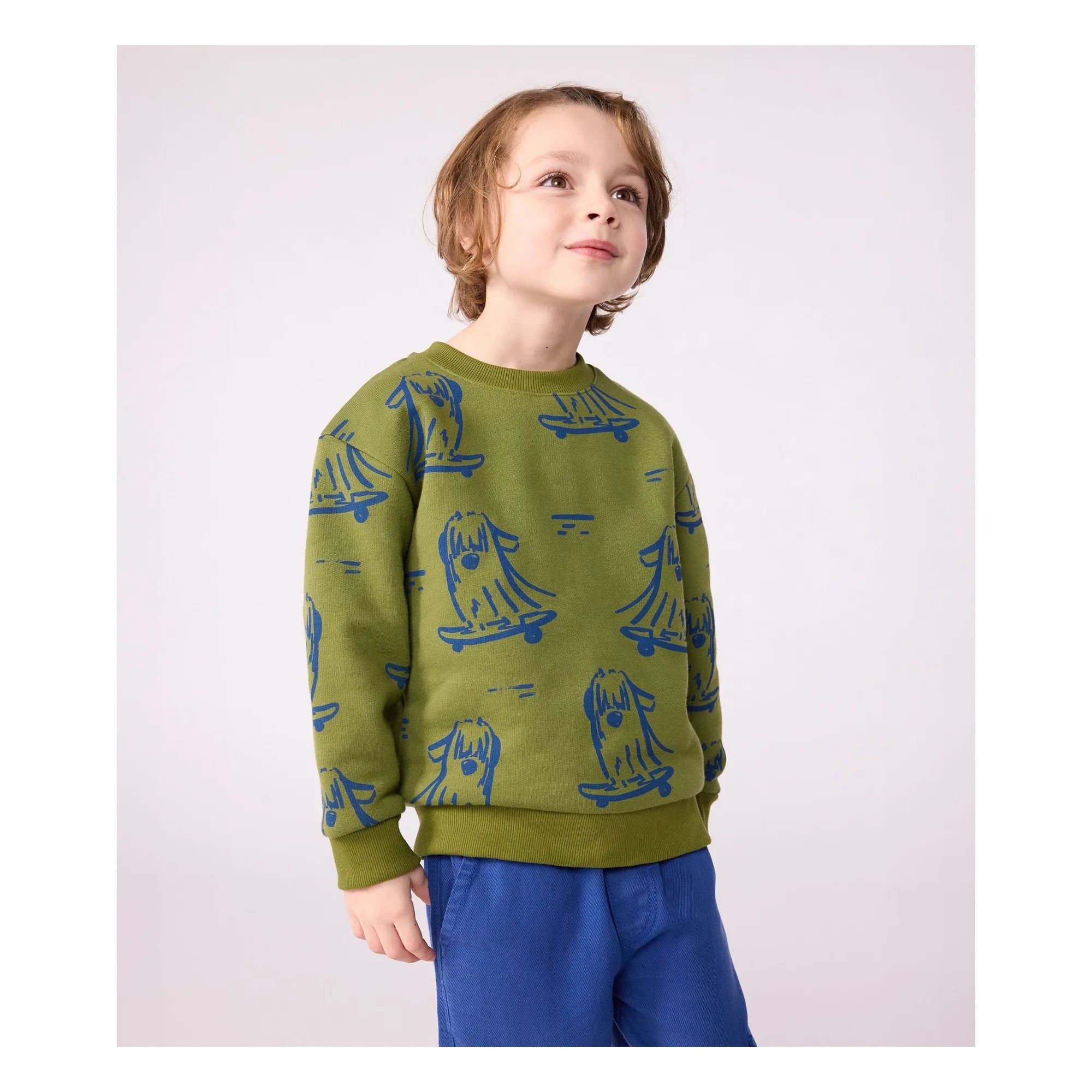 Petit Bateau - Sweat Skates | Green