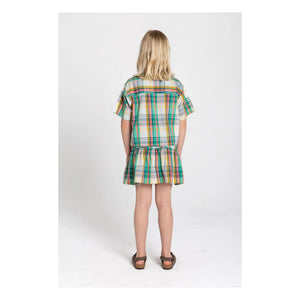 Hundred Pieces - Kaya Carreaux Skirt | Peach