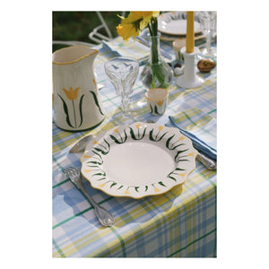 Denise - Fan Fan Plate | Yellow