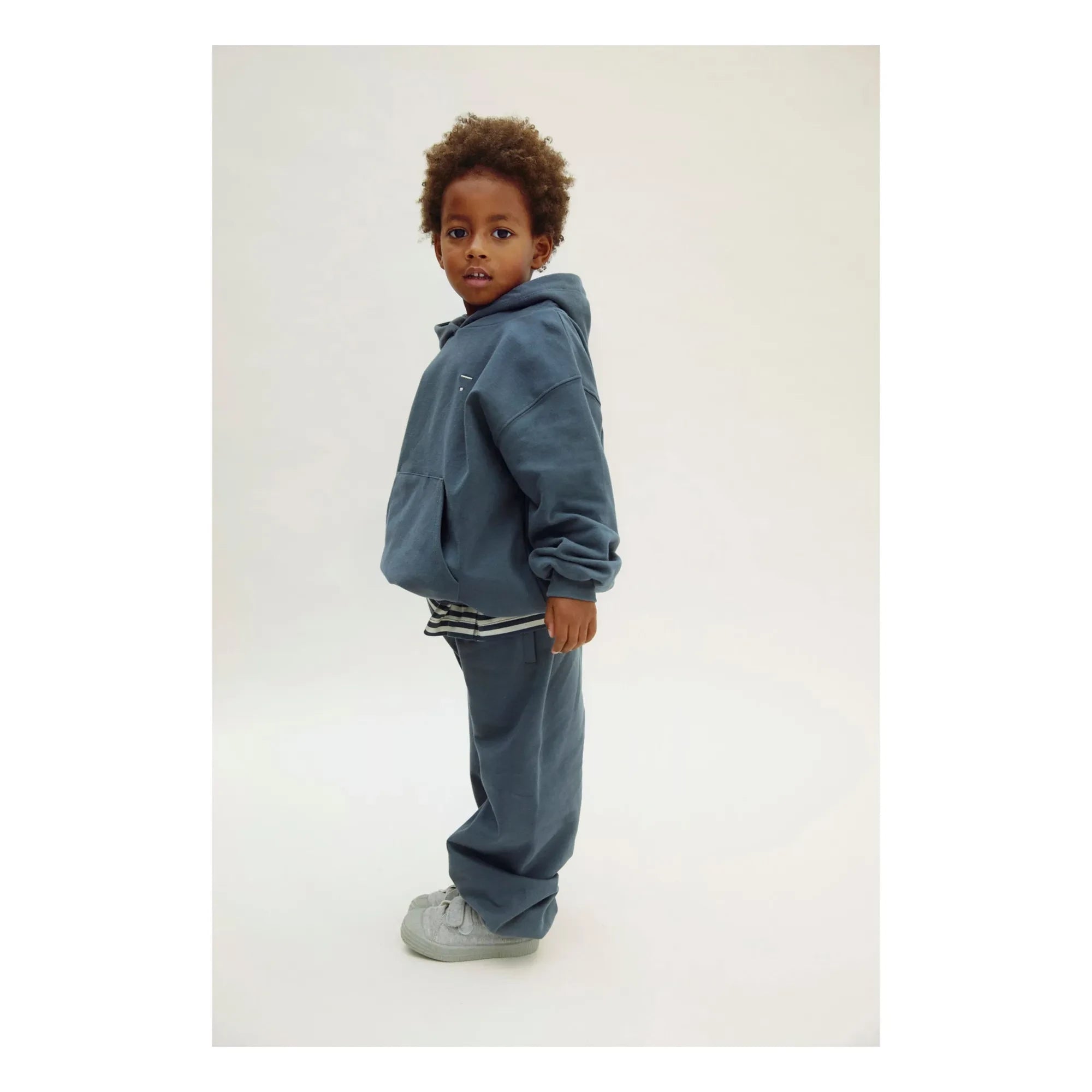 Gray Label - Organic Cotton Sweatshirt | Gray Blue