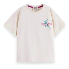 Scotch & Soda - Scotch & Soda Artwork T-Shirt | Cream