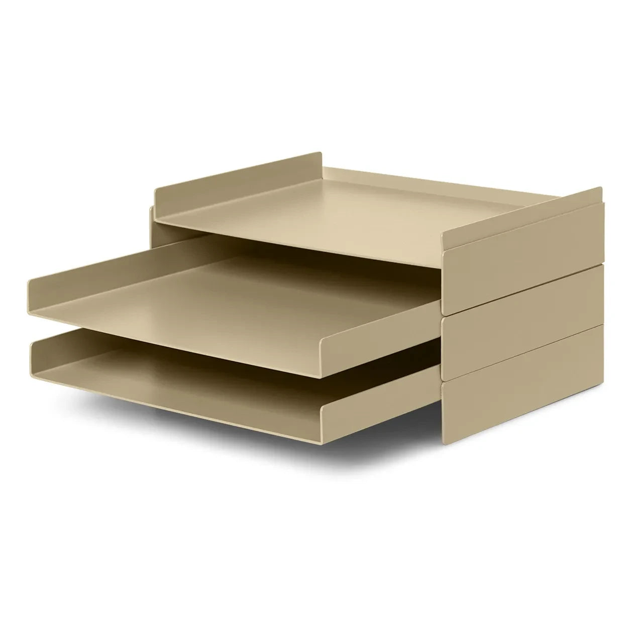 Ferm Living - Metal Desk Organizer | Beige