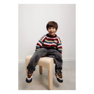 The New Society - Root Sweater Made from Recycled Fibers | Blue