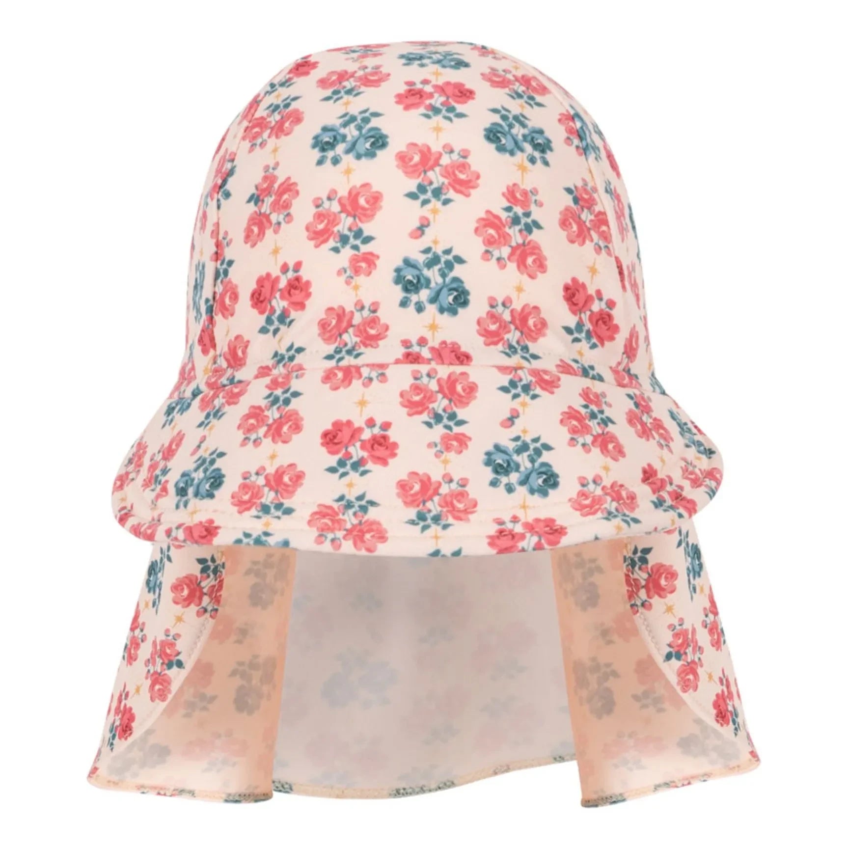 Konges Sløjd - Manuca Floral Hat Made from Recycled Fibers | Beige