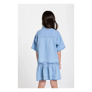 Hundred Pieces - Denim Kaya skirt | Blue
