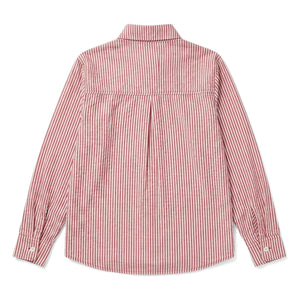 Smallable Kid - Striped Shirt | Cherry Red
