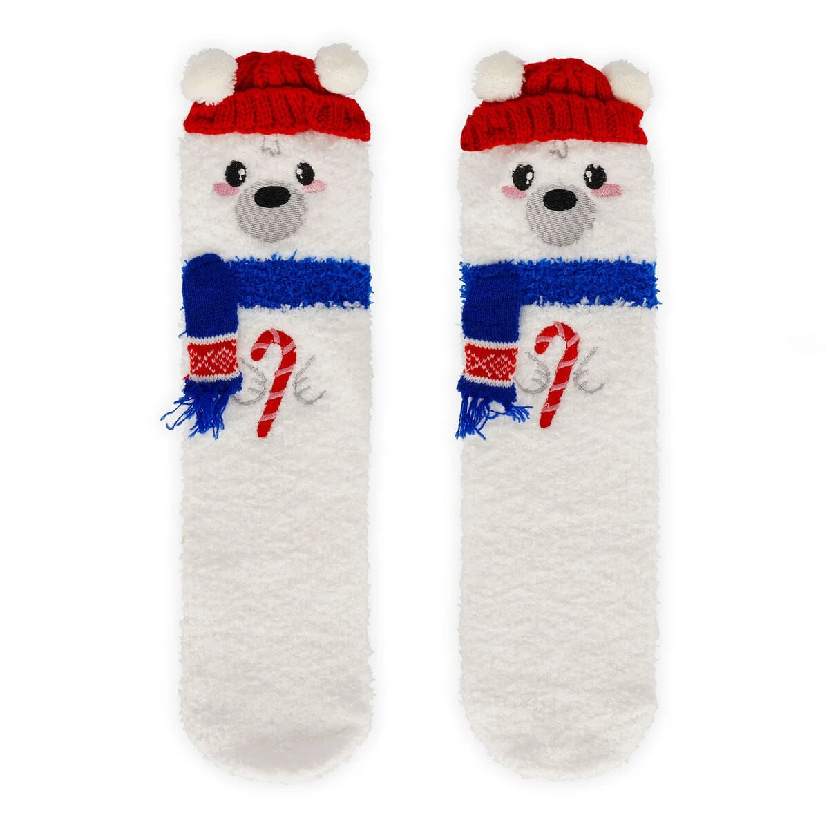 Legami - Adult Christmas Slipper Socks Polar Bear - A Perfect Fit!