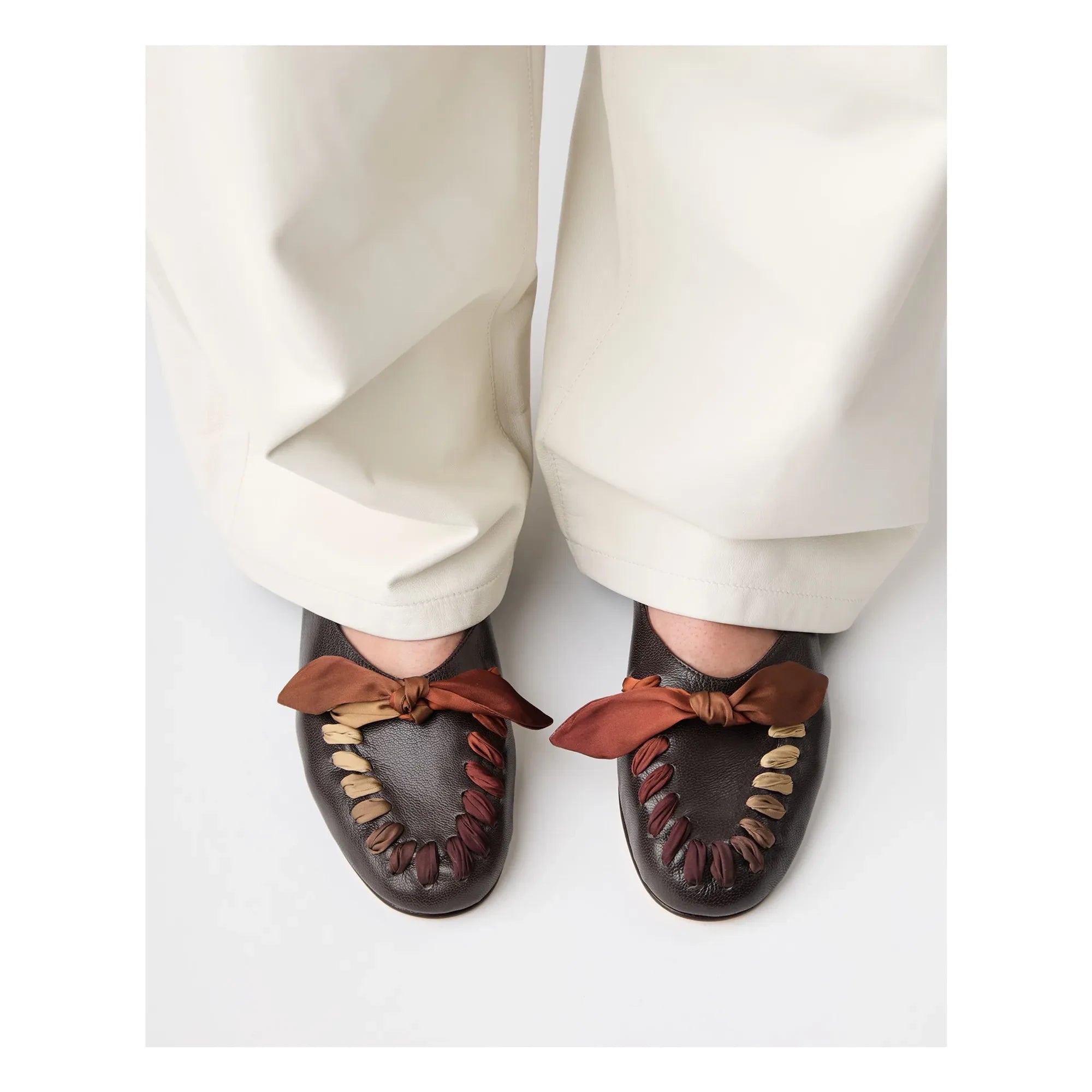 Hereu - Juliol Foulard Deri Loafer | Koyu Kestane