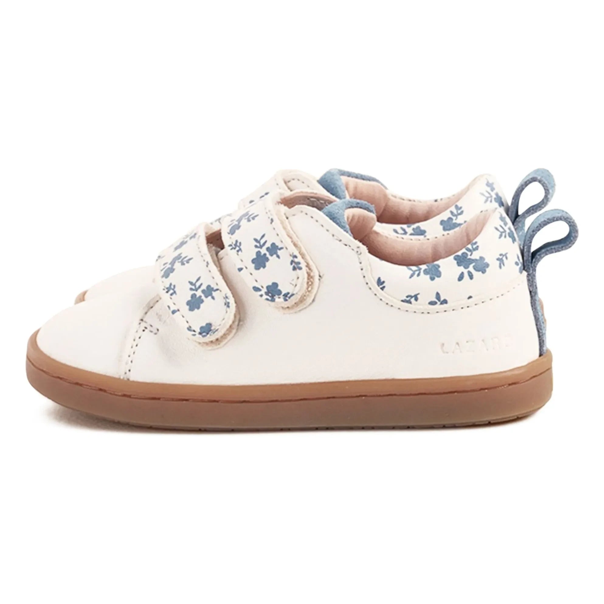 Lazare - Mahaut Floral Pattern Scratch Sneakers | Ivory