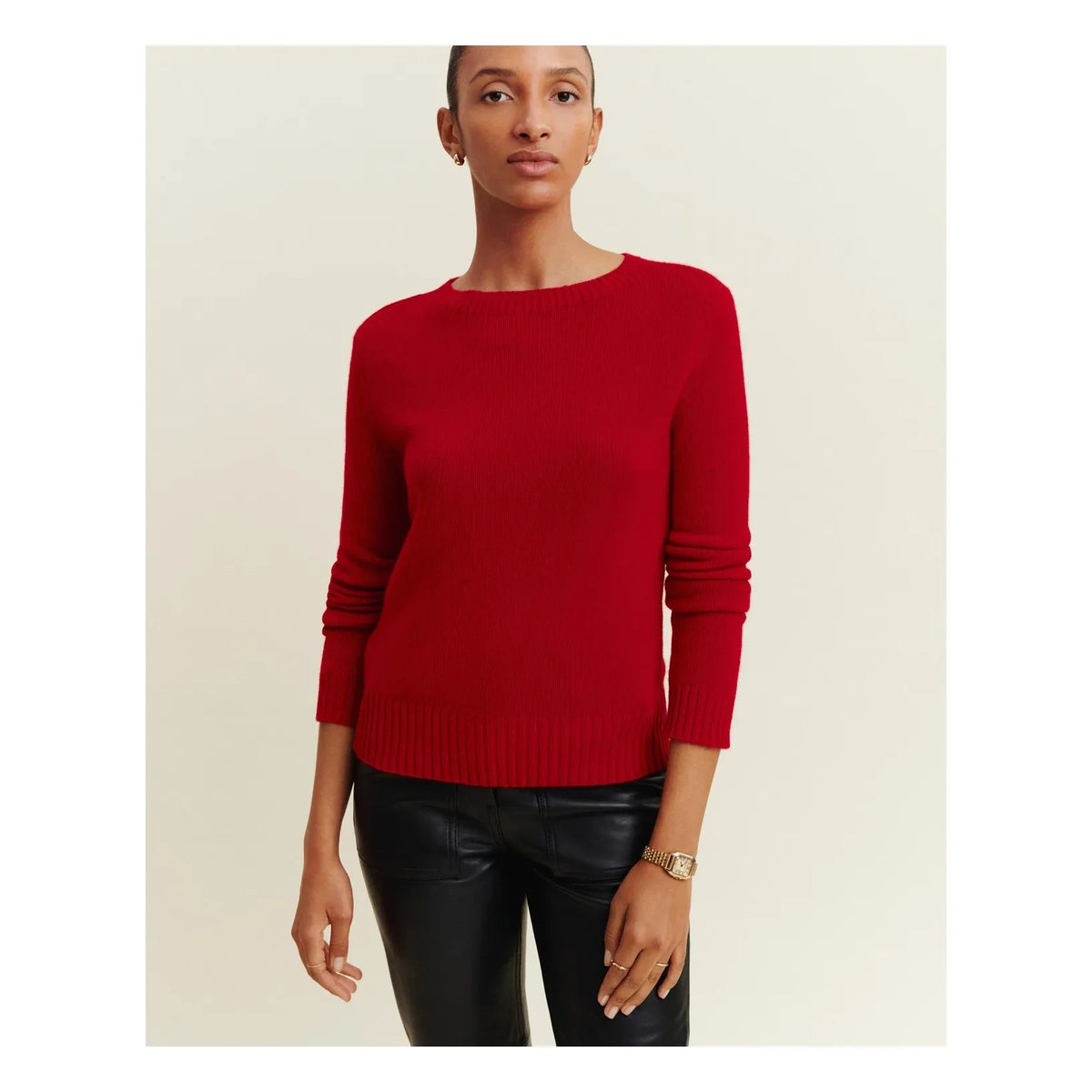 Bompard - Léa Cashmere Sweater | Red