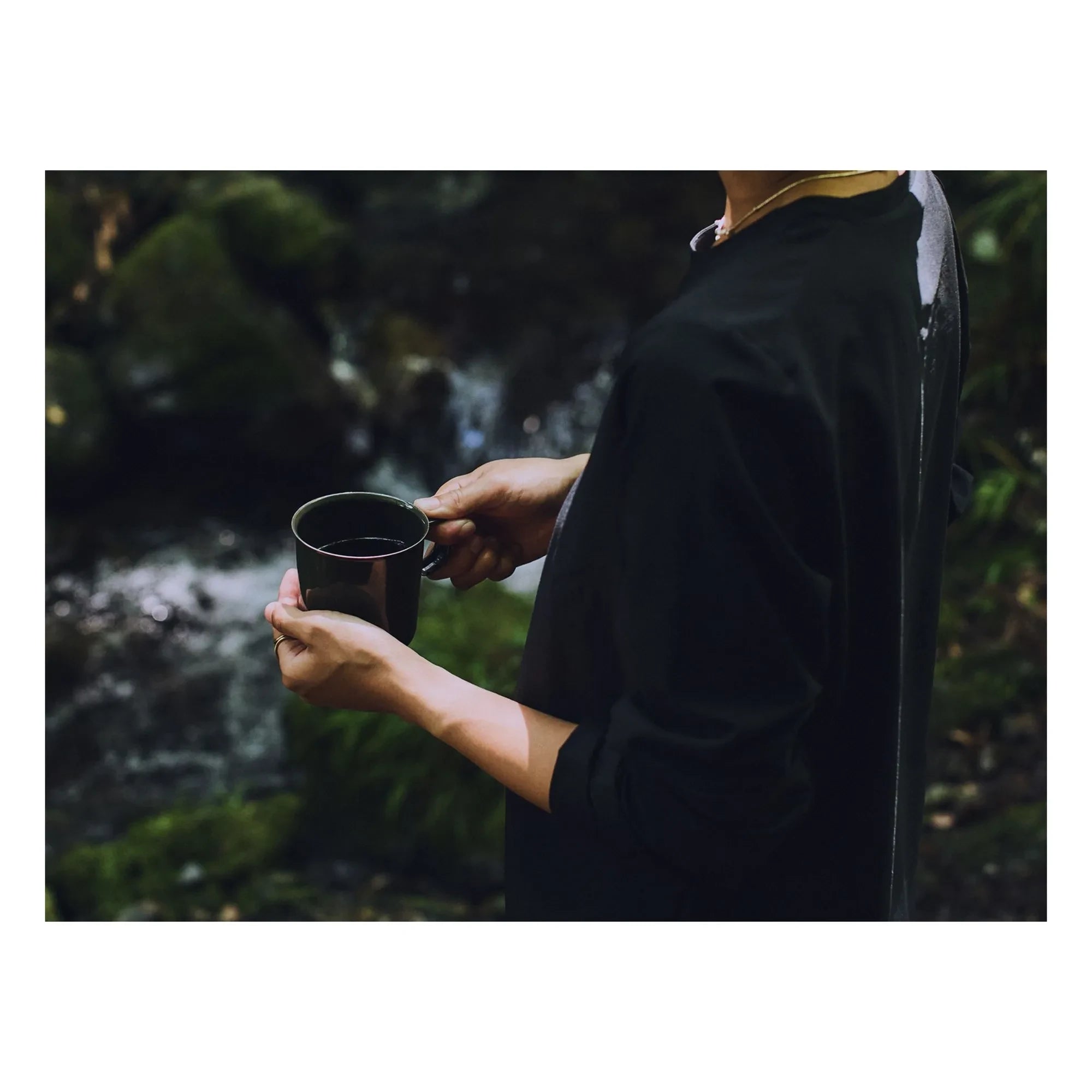 Kinto - Foris Enamel Mug | Forest Green