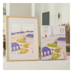 La Petite Épicerie - Numbered coloring set - Signed by Mabel Sorrentino A Spring in Paris