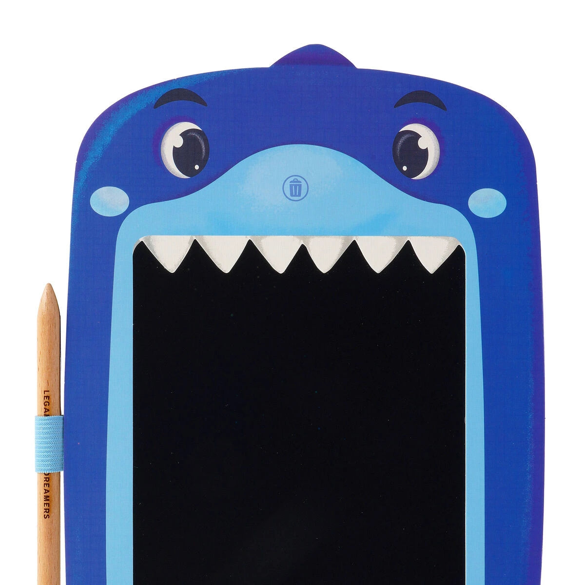 Legami - Shark Portable LCD Drawing Board in Cardboard - Magic Sketch Board