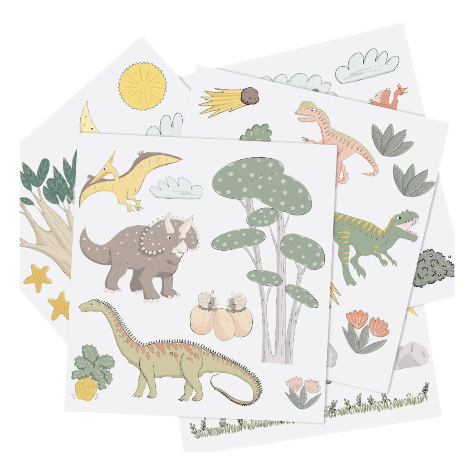 Ferflex - Dinosaur Magnets - 43 Piece Set