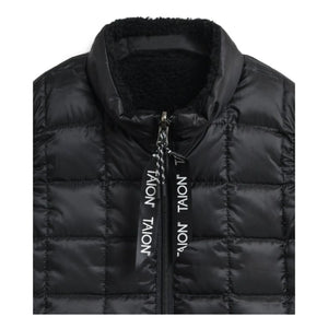 Taion - Down x Boa Mountain Reversible Sleeveless Jacket | Black